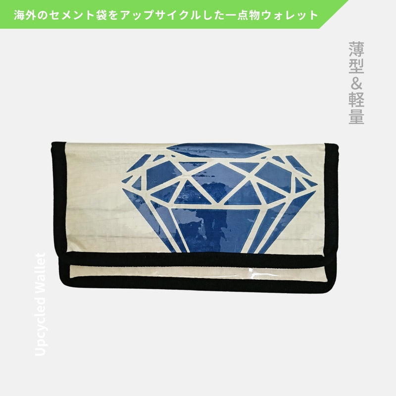 アップサイクルウォレット(ダイヤ)長財布《JU-14-25》