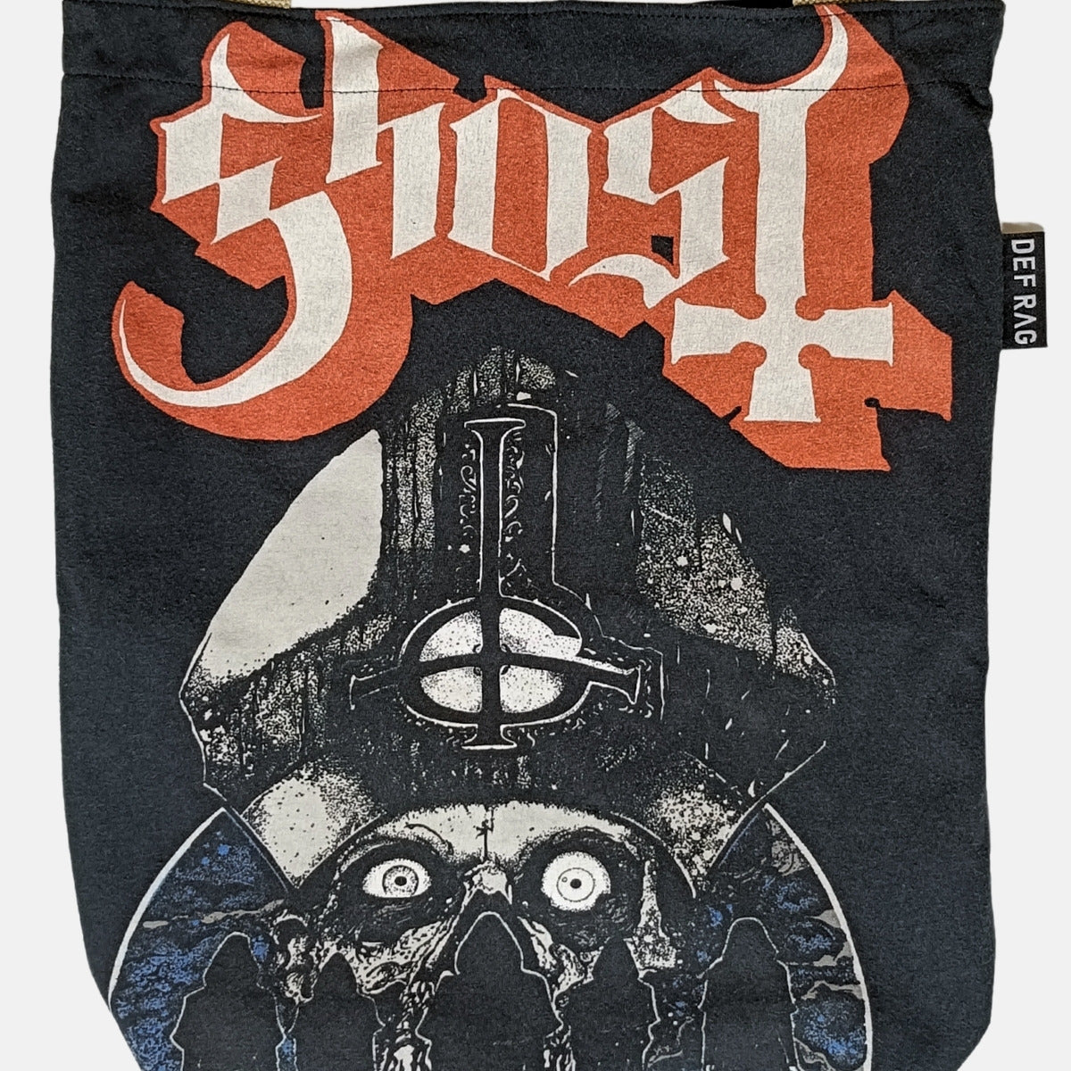 古着リメイク GhostバンドTシャツトートバッグ《AU-42-25》