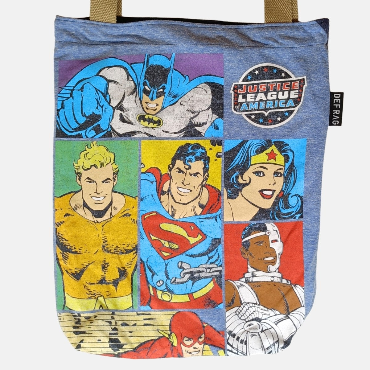 古着リメイク Justice League of America Tシャツトートバッグ《AU-46-25》