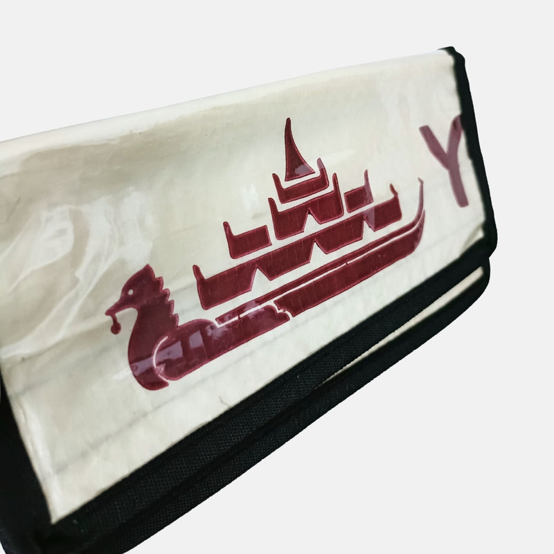 アップサイクルウォレット(ブラウン)長財布《JU-23-25》