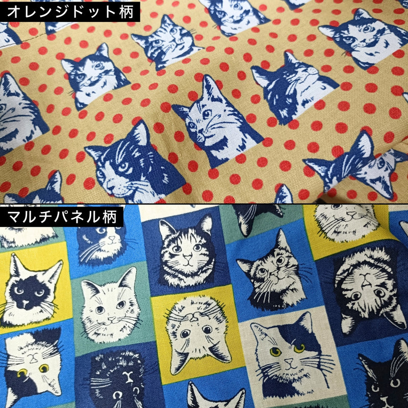 裏ネコトート(茶トラブラウン/黒ネコブラック)