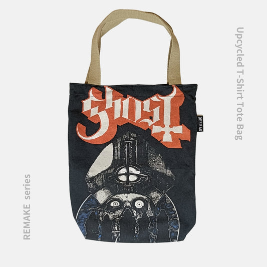 古着リメイク GhostバンドTシャツトートバッグ《AU-42-25》
