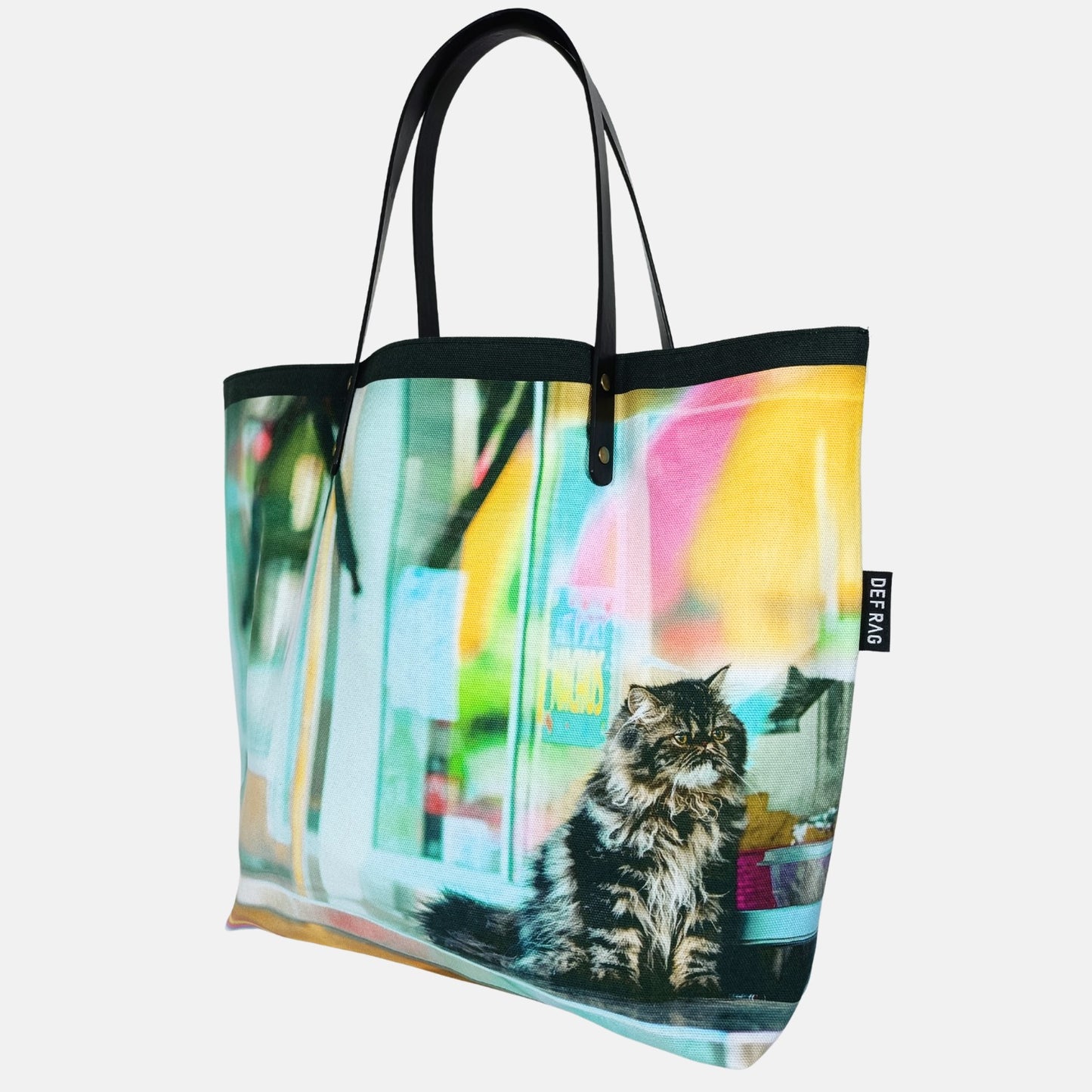 【一点モノ】猫フォト大判トートバッグ