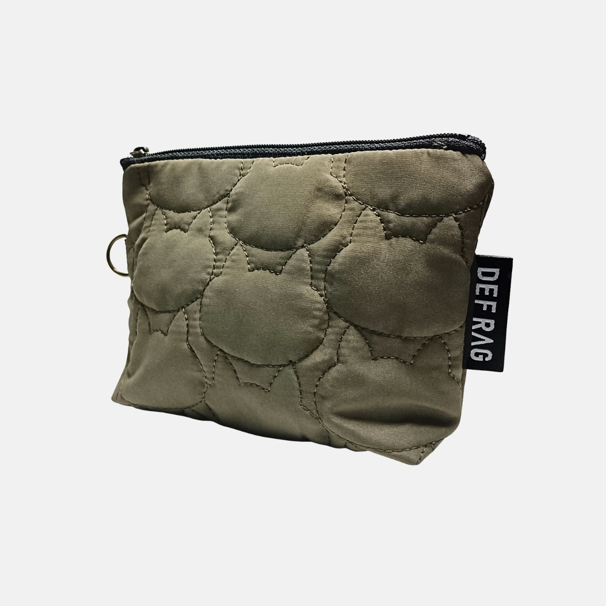 猫キルティングふっくらポーチ（マチ付きタイプ）