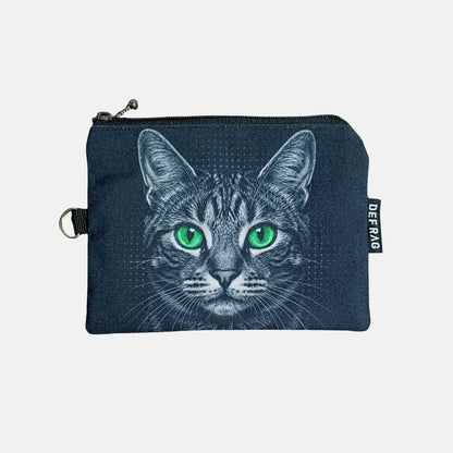 猫グラフィックポーチ（キジトラ）