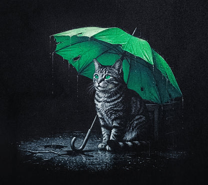 【予約限定デザイン】雨と野良猫
