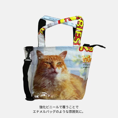 メインクーン？A4対応2Wayショルダートートバッグ《JL-26-25》