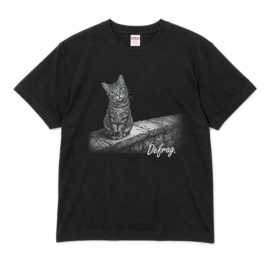 【受注生産】野良猫グラフィックTシャツ