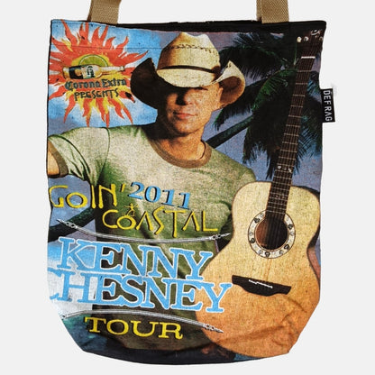 古着リメイク Kenny Chesney Tシャツトートバッグ《AU-50-25》