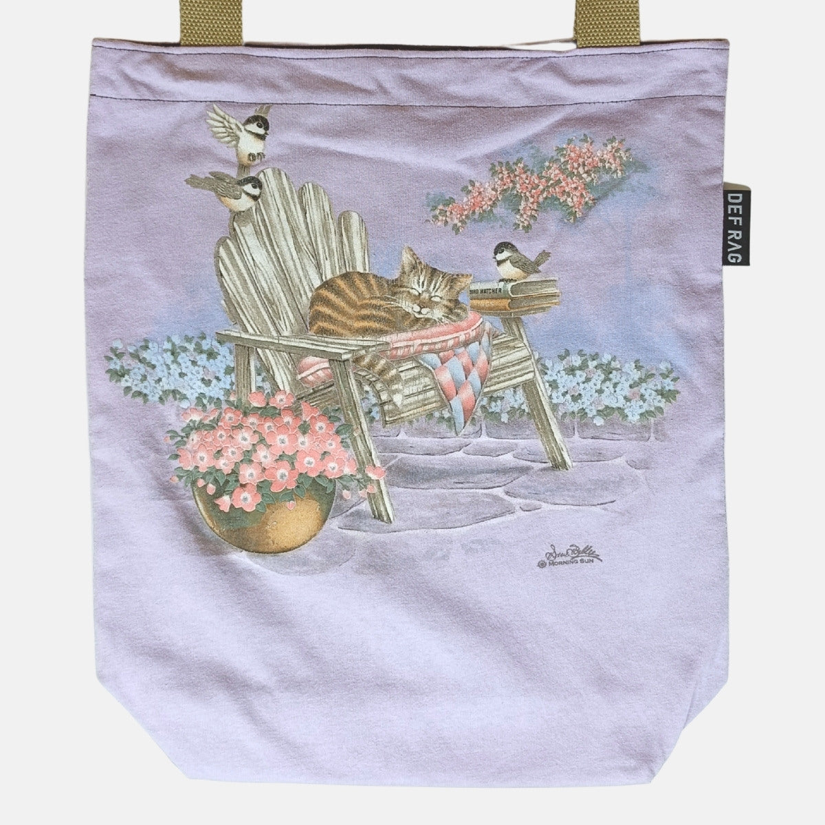 古着リメイク Morning Sun ビンテージTシャツトートバッグ《AU-49-25》