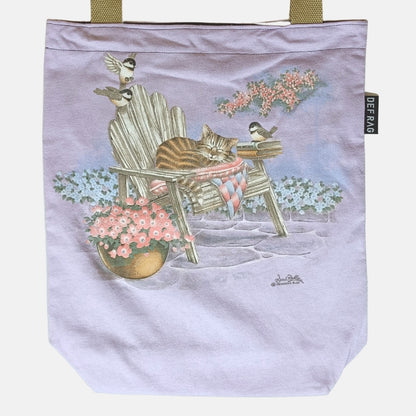 古着リメイク Morning Sun ビンテージTシャツトートバッグ《AU-49-25》