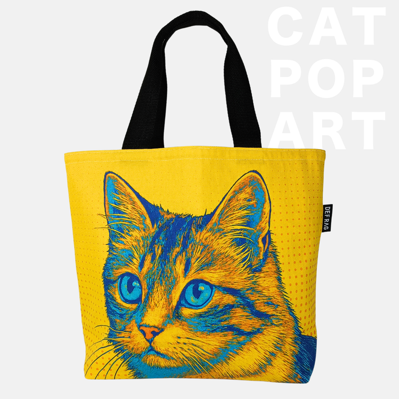 ポップアートキャット・トートバッグ