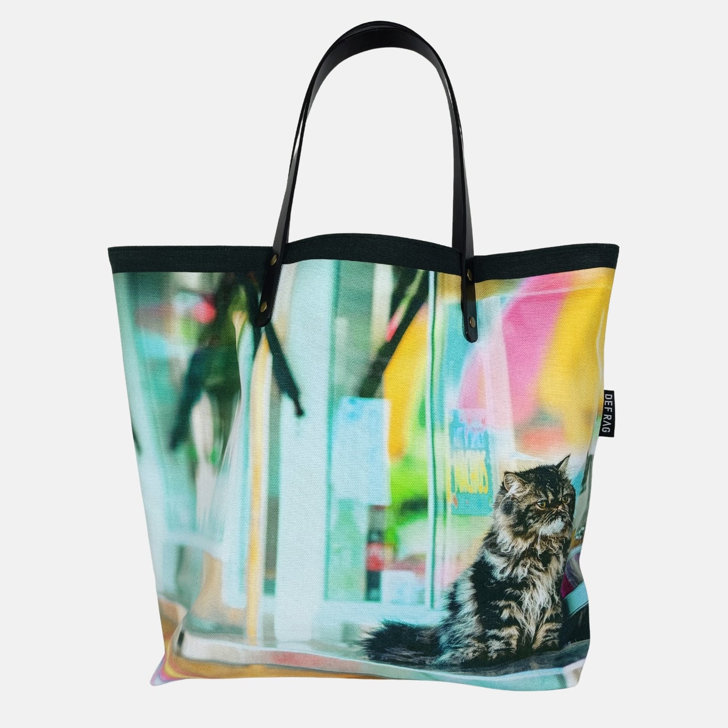 【一点モノ】猫フォト大判トートバッグ