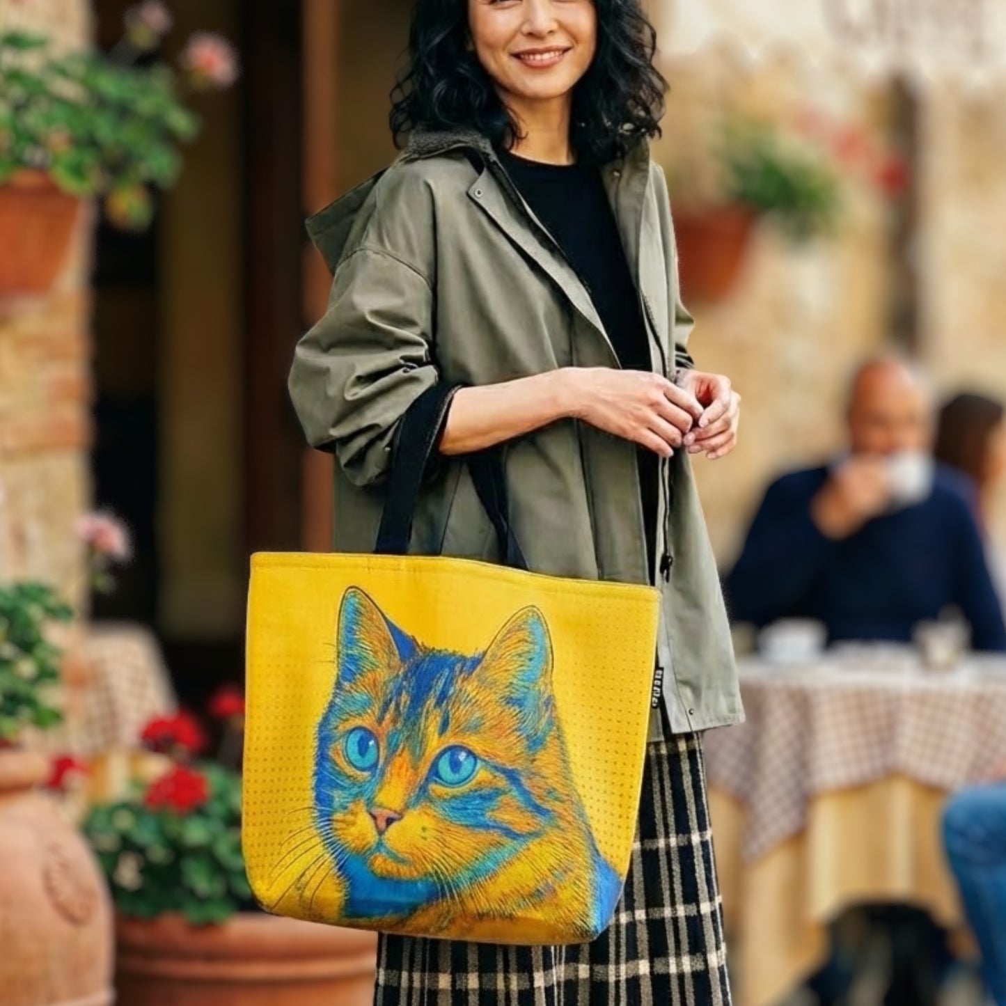 ポップアートキャット・トートバッグ