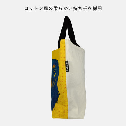 ポップアートミニチュアダックスフンド・トートバッグ