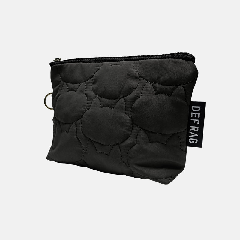 猫キルティングふっくらポーチ（マチ付きタイプ）