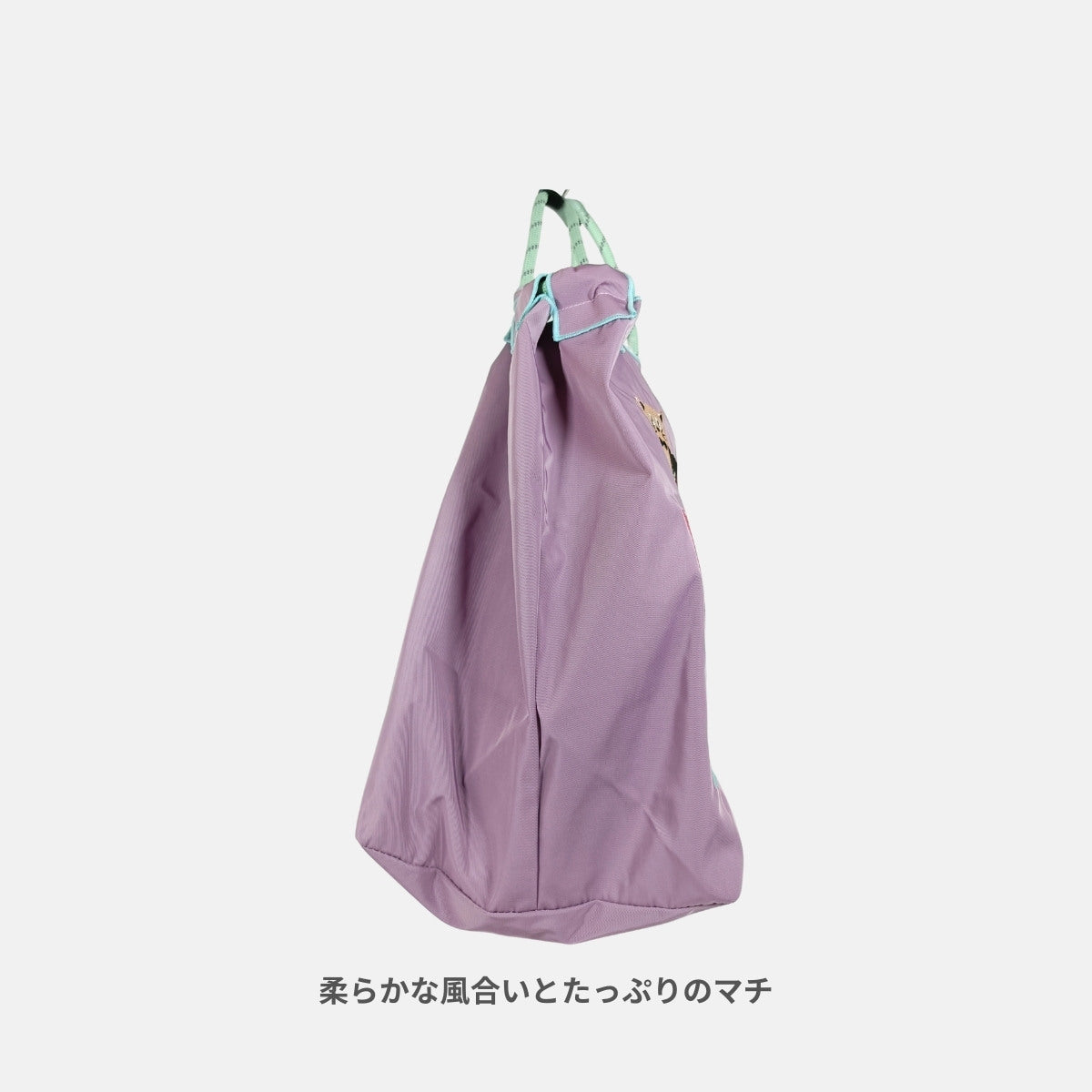 【新品】猫の友達：刺繍ロープトートバッグ《SE-25-21》