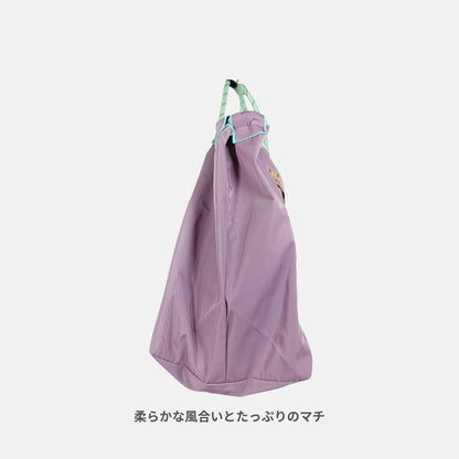 【新品】猫の友達：刺繍ロープトートバッグ《SE-25-21》