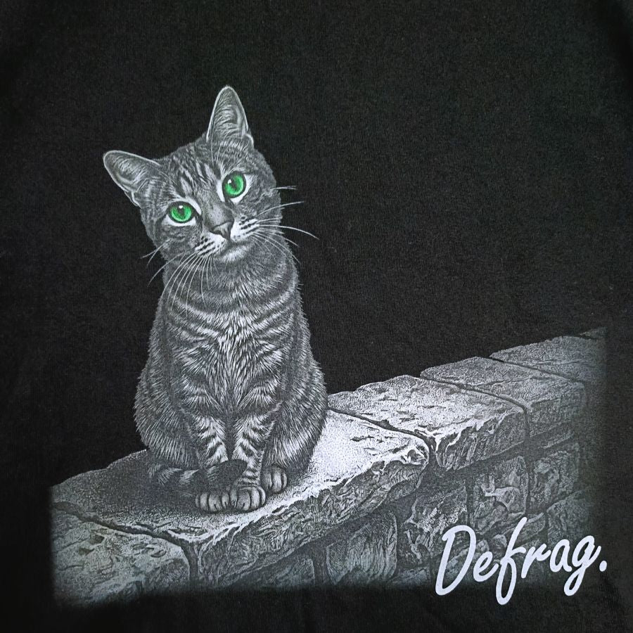 【受注生産】野良猫グラフィックTシャツ