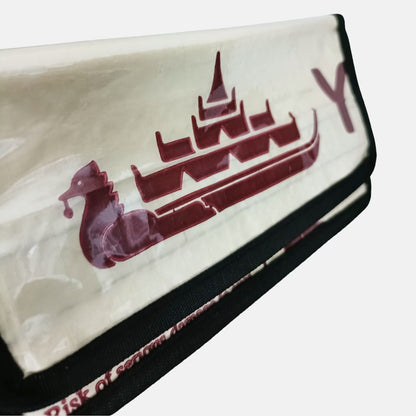 アップサイクルウォレット（船絵柄）長財布《JU-21-25》