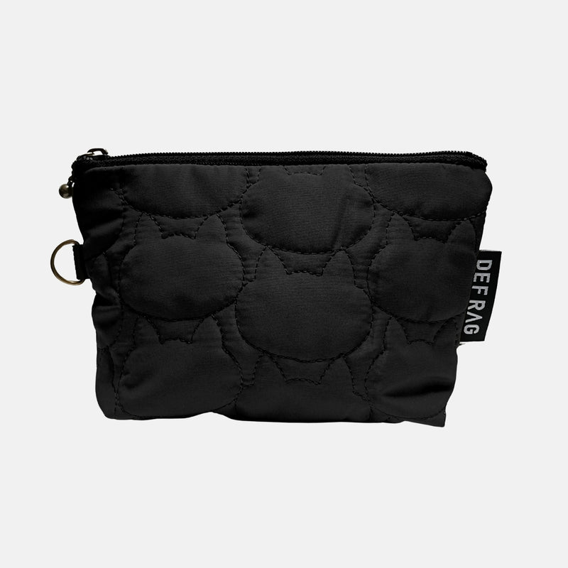 猫キルティングふっくらポーチ（マチ付きタイプ）