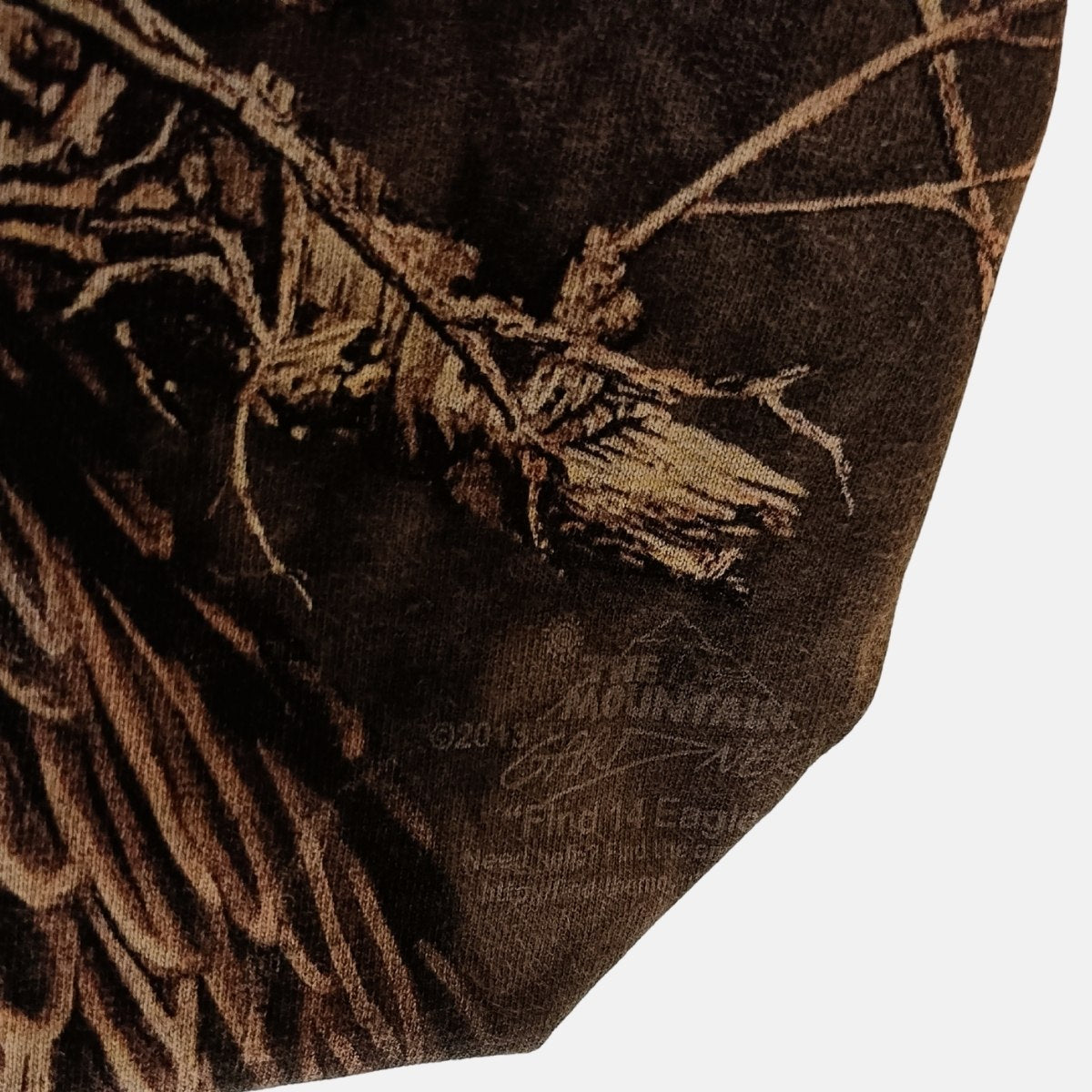 古着リメイク THE MOUNTAIN ワシプリントTシャツトートバッグ《AU-44-25》