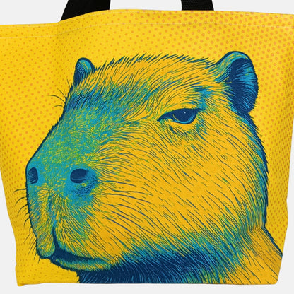 ポップアートカピバラ・トートバッグ