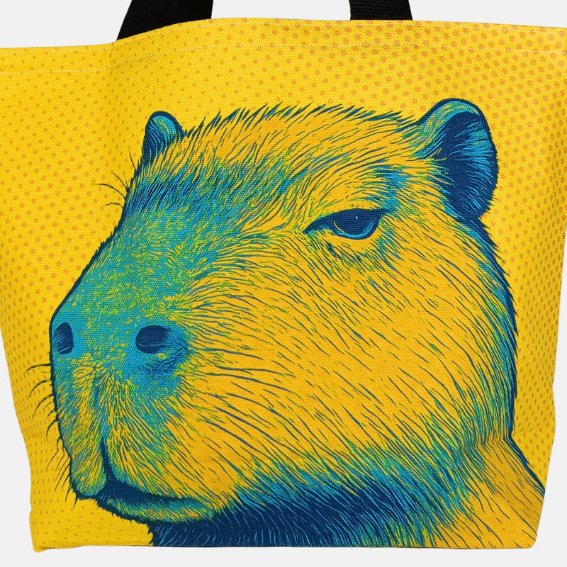 ポップアートカピバラ・トートバッグ