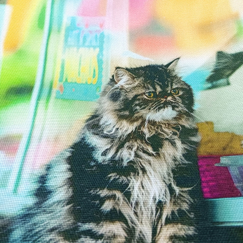 【一点モノ】猫フォト大判トートバッグ