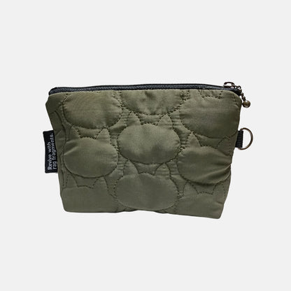 猫キルティングふっくらポーチ（マチ付きタイプ）