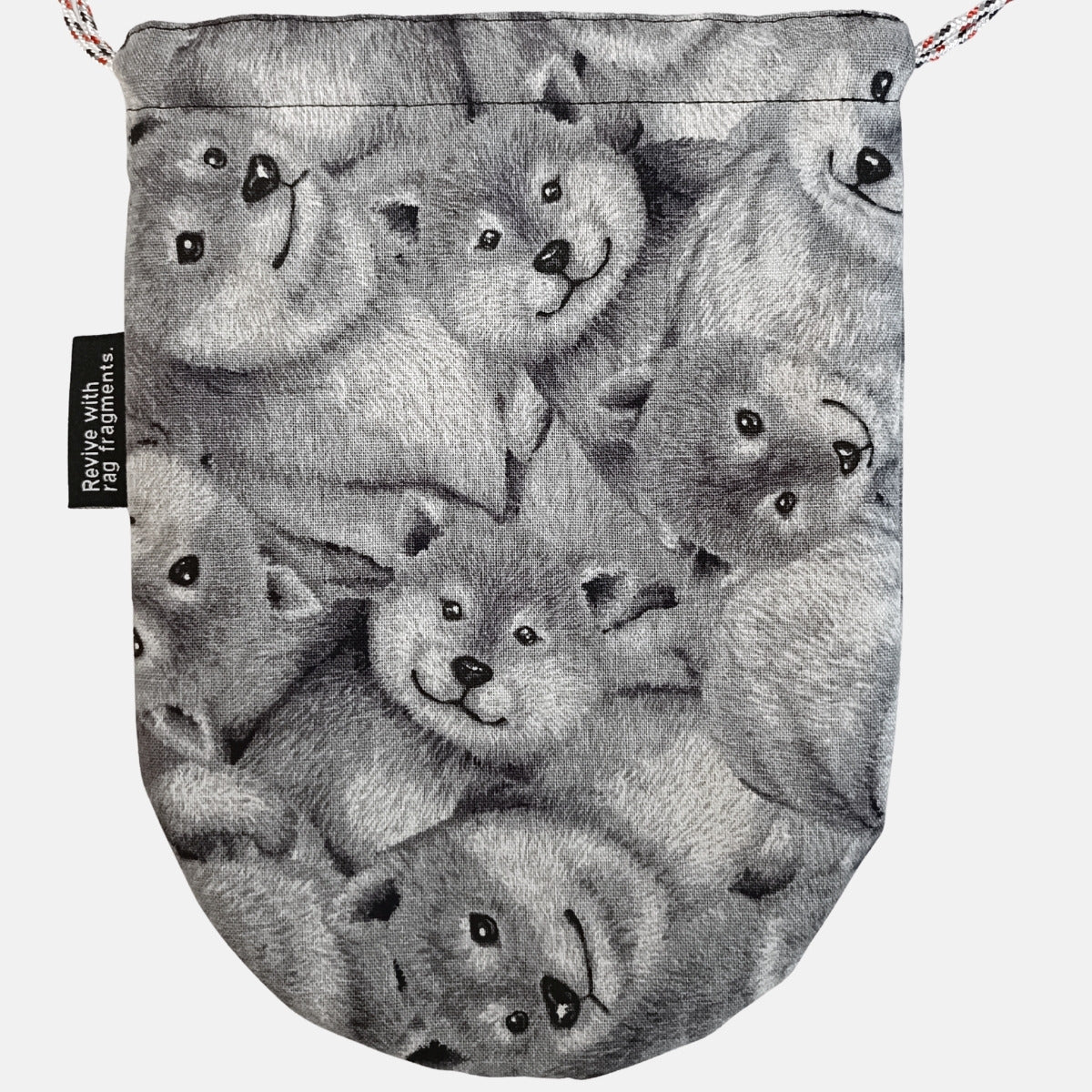 CORON - 柴犬だらけ 巾着ショルダー