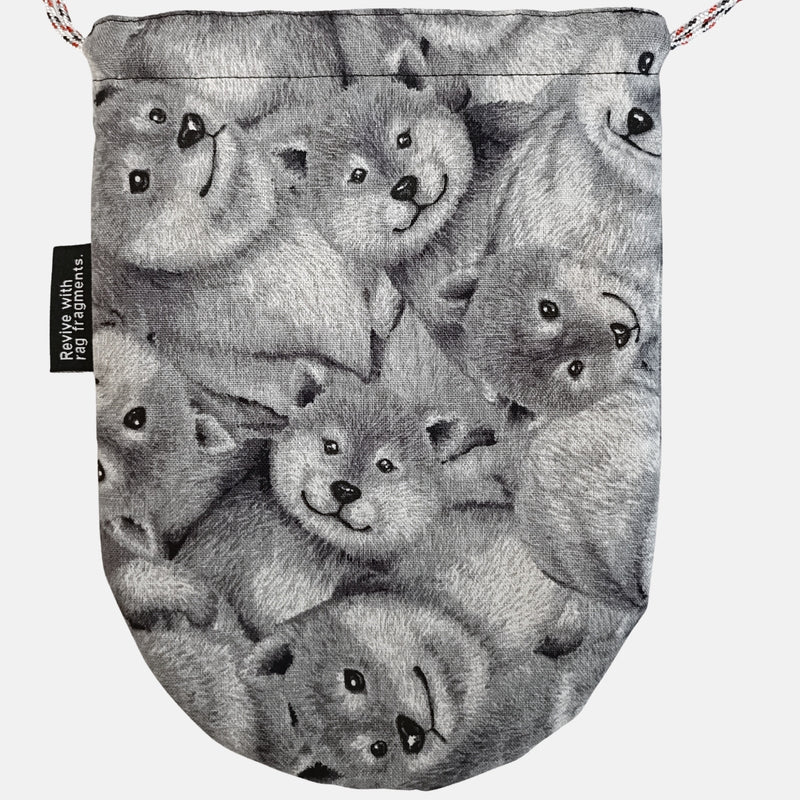 CORON - 柴犬だらけ 巾着ショルダー