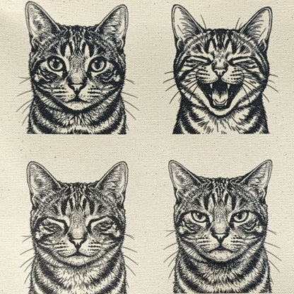 FOUR FACES キャンバストートバッグ