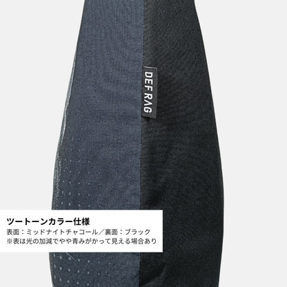 グラフィックキャット ポリ帆布トート｜ミッドナイトチャコール