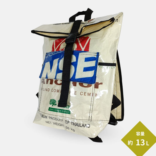 セメント袋アップサイクルリュック 13L《dc-43-24》