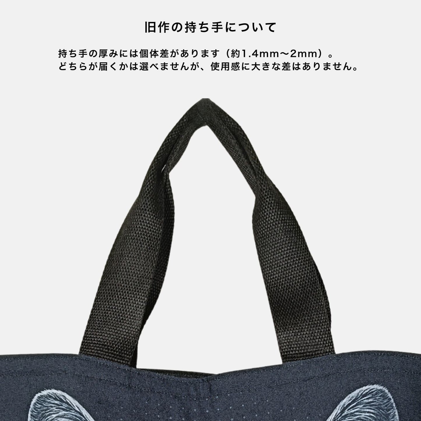 【旧作】グラフィックキャット ポリ帆布トート