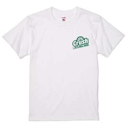 [新品]アメカジ企業モノ両面プリント ジュースTシャツ/Orange Crush ”Feel Fresh”