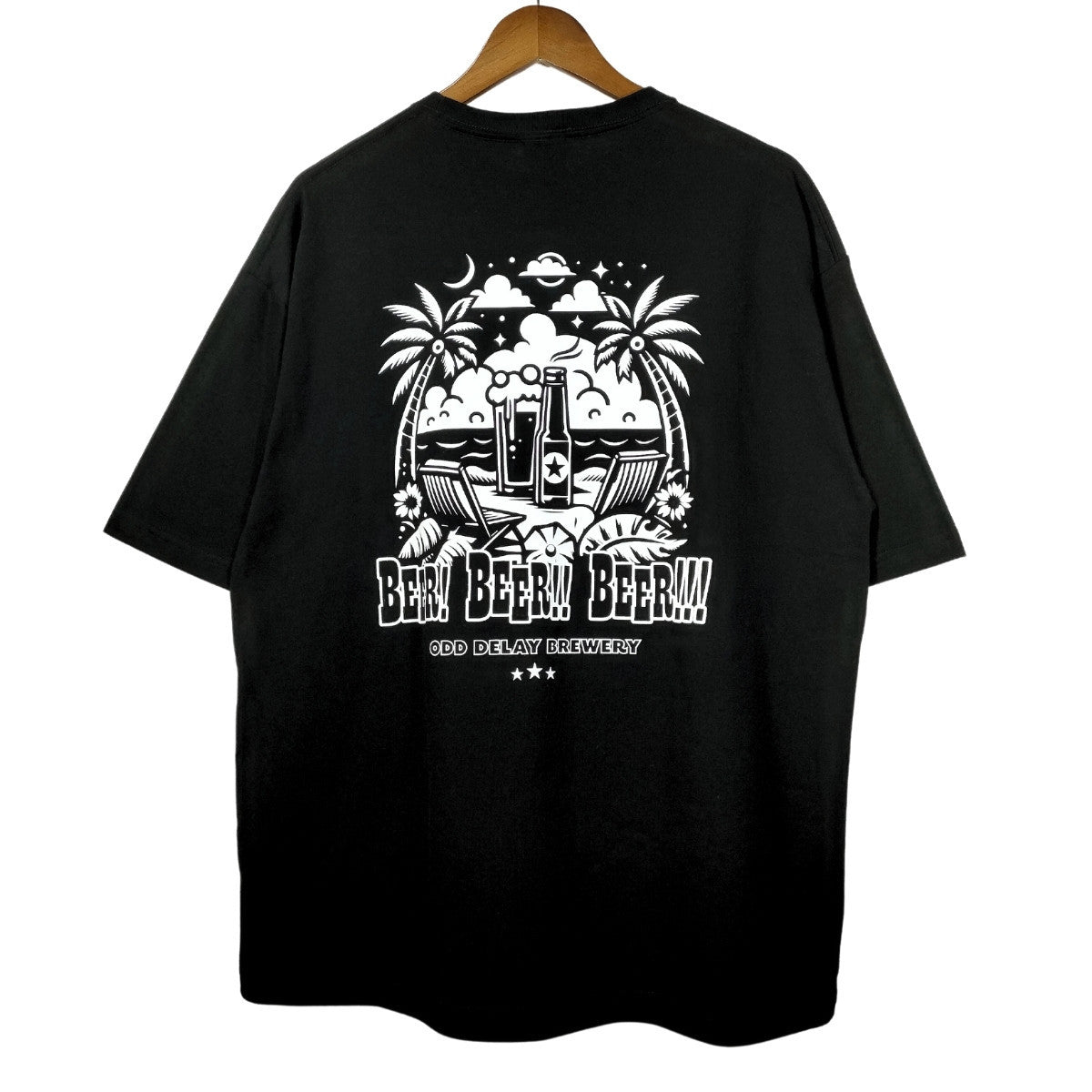 クリアランス tシャツ お酒のロゴ