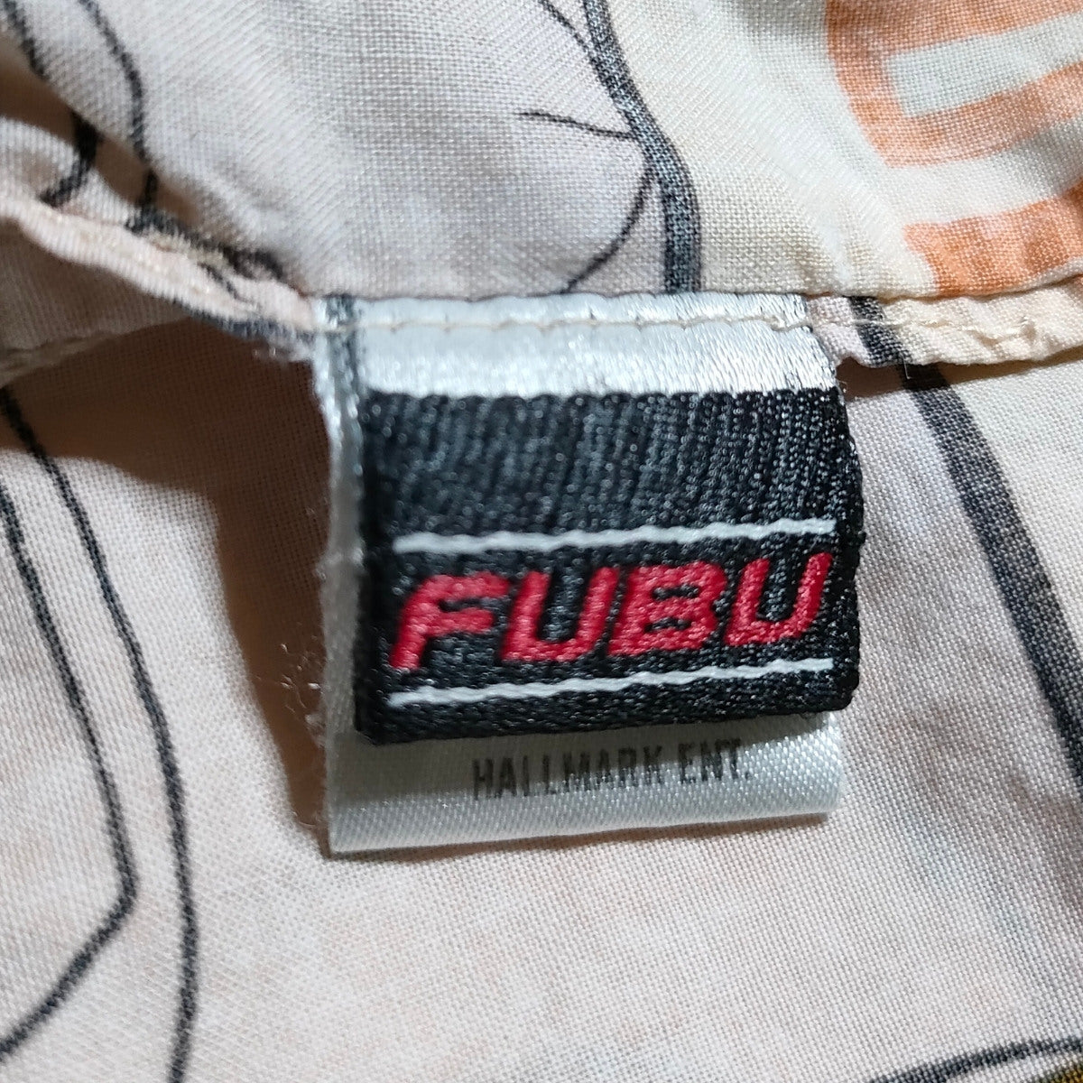 PLATINUM FUBU（プラチナムフブ）総柄半袖シャツ（アロハ系キャラクタープリント） – 古着通販《公式》古着屋O.D.B