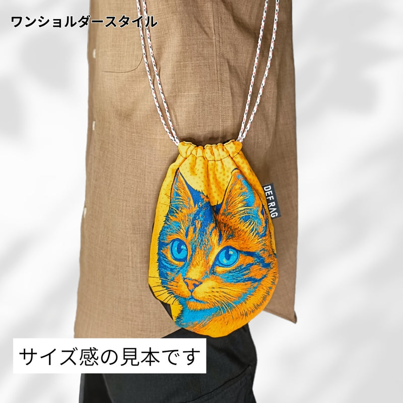 CORON:ポップアートダックスフンド巾着ショルダー