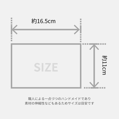 DEFRAG ヴィンテージ古着シャツ・リメイクポーチ（一点物フラットポーチ／アップサイクル）